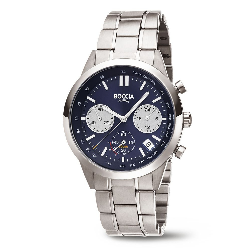 BOCCIA TITANIUM Herrenuhr "Solar" 3737-02 BOCCIA TITANIUM Herrenuhr "Solar" 3737-02