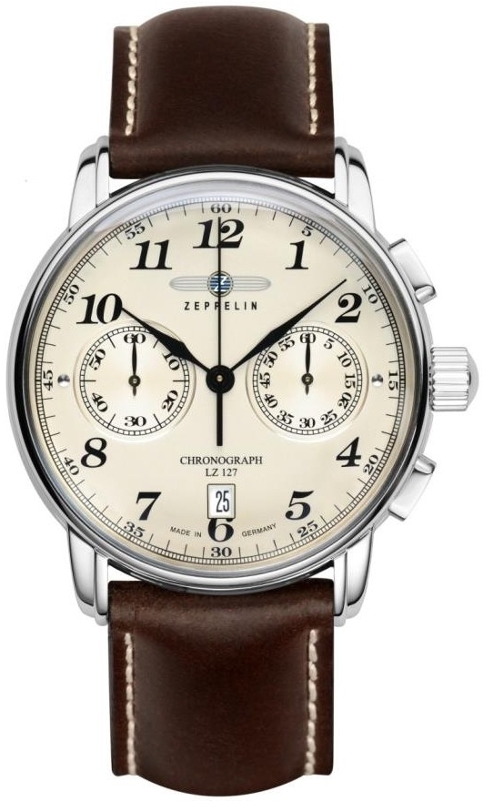 ZEPPELIN Herrenuhr "LZ 127 Graf Zeppelin" 7678-5 ZEPPELIN Herrenuhr "LZ 127 Graf Zeppelin" 7678-5