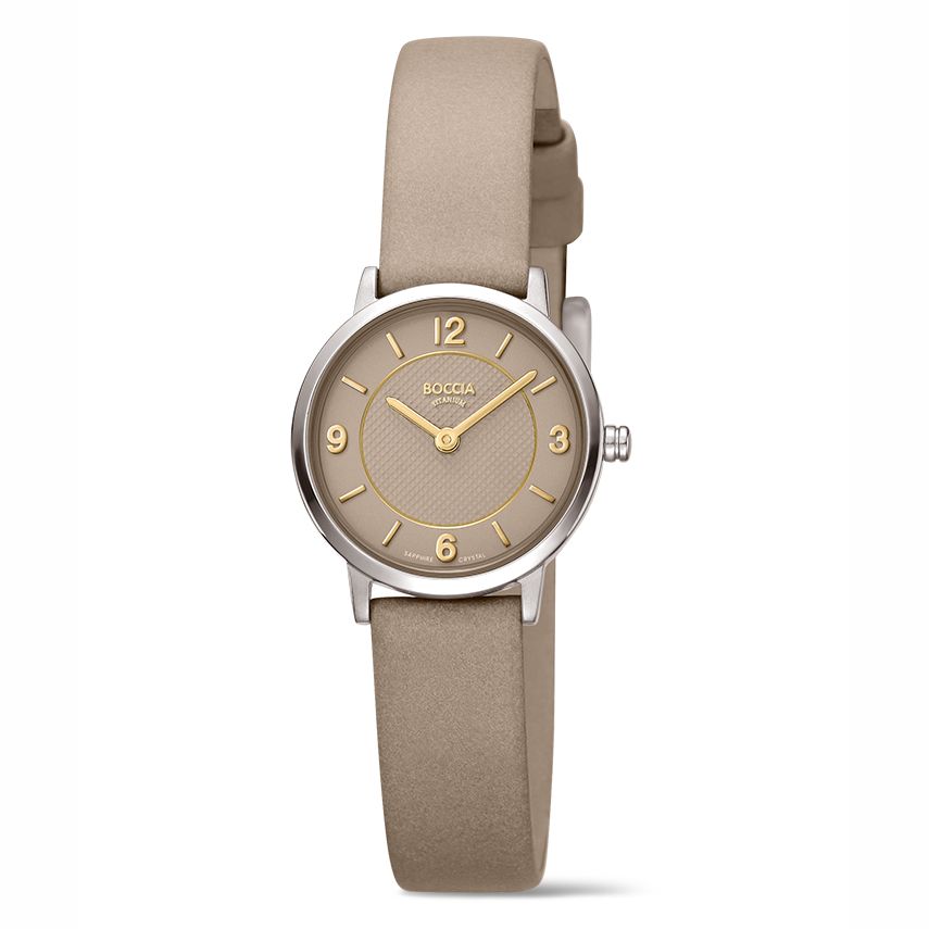 BOCCIA TITANIUM Damenuhr "Classic" 3371-06