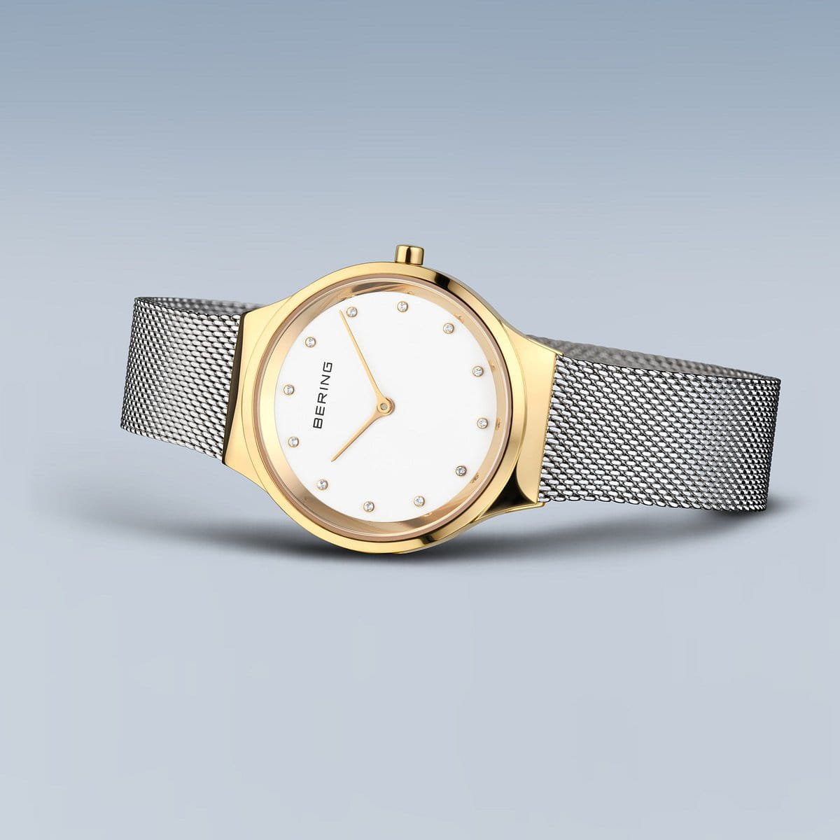 BERING Damenuhr "Classic" 12131-010-190-GWP1, Set silber/gelbgold