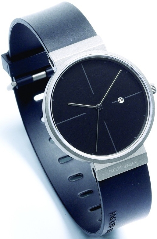 Uhrenarmband JACOB JENSEN "Titanium" 660, schwarz 17 mm Uhrenarmband JACOB JENSEN "Titanium" 660, schwarz 17 mm