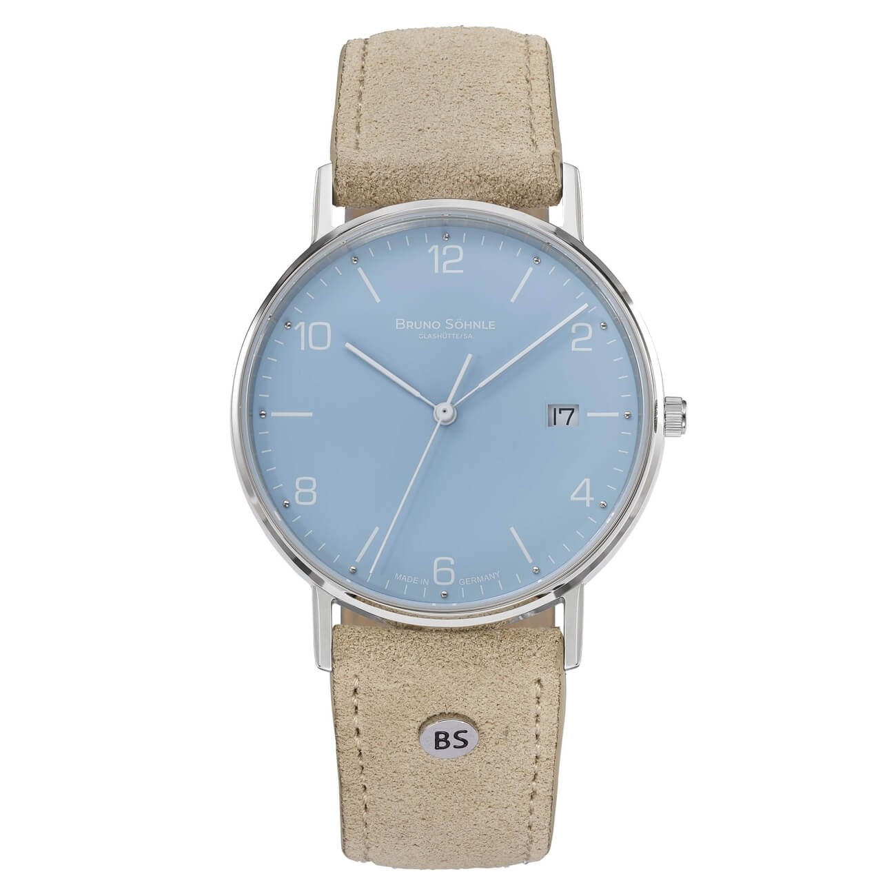 Uhrenarmband BRUNO SÖHNLE "Rondo" 17-13105-323, beige 20 mm Uhrenarmband BRUNO SÖHNLE "Rondo" 17-13105-323, beige 20 mm