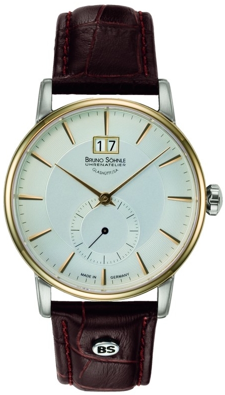 Uhrenarmband BRUNO SÖHNLE Atrium 17-23055-241, braun dunkel 20 mm, FS Uhrenarmband BRUNO SÖHNLE Atrium 17-23055-241, braun dunkel 20 mm, FS