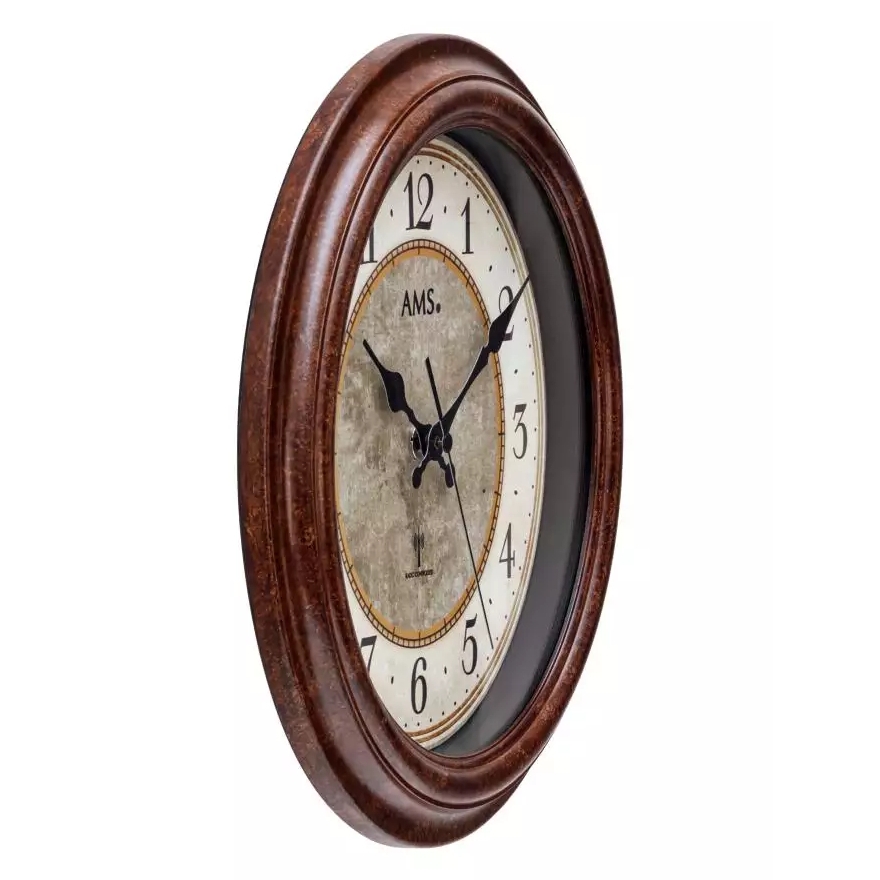 AMS Funk Wanduhr 5544