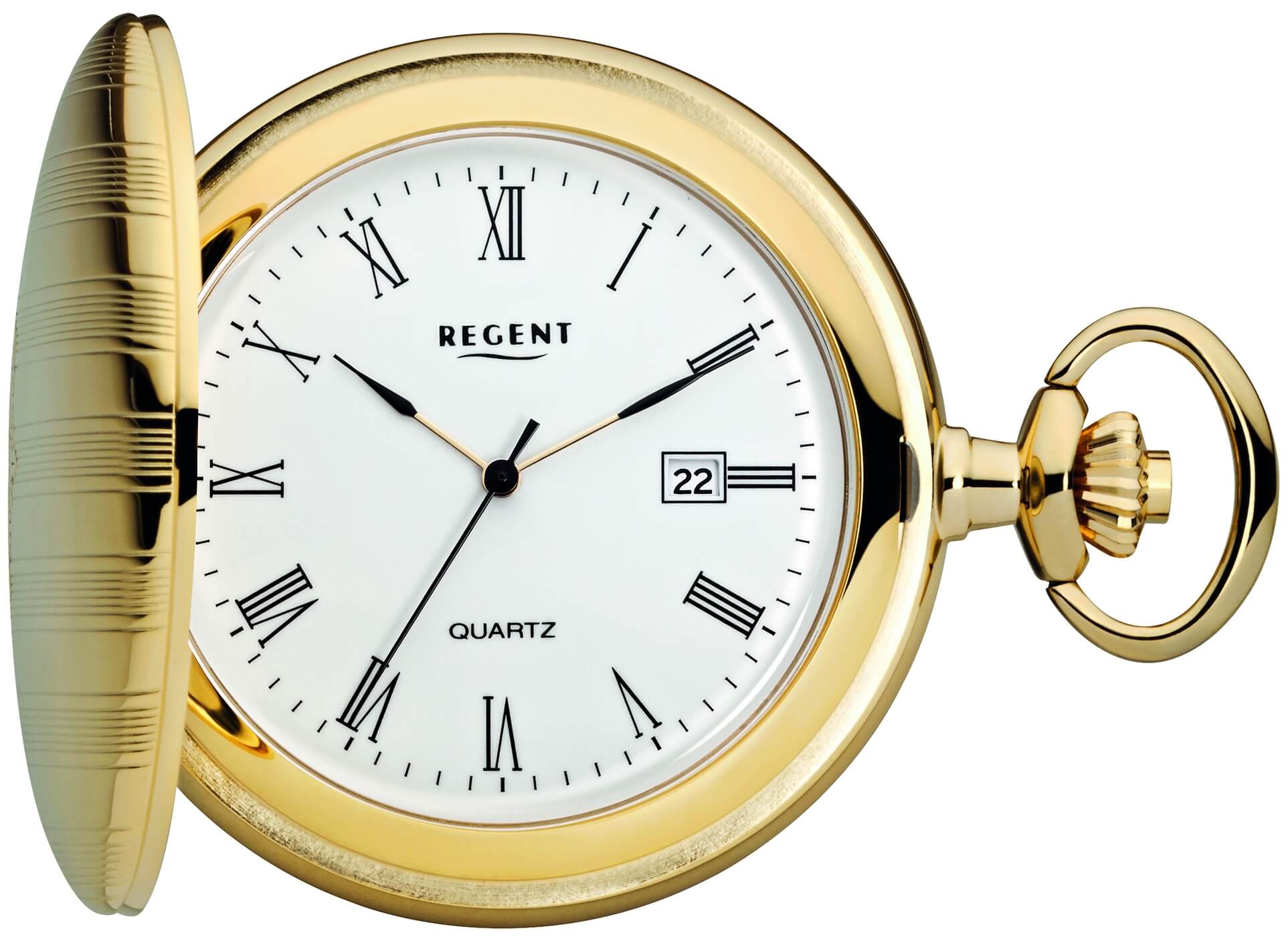 REGENT Taschenuhr P-738, Quarzuhr, mit Datum REGENT Taschenuhr P-738, Quarzuhr, mit Datum