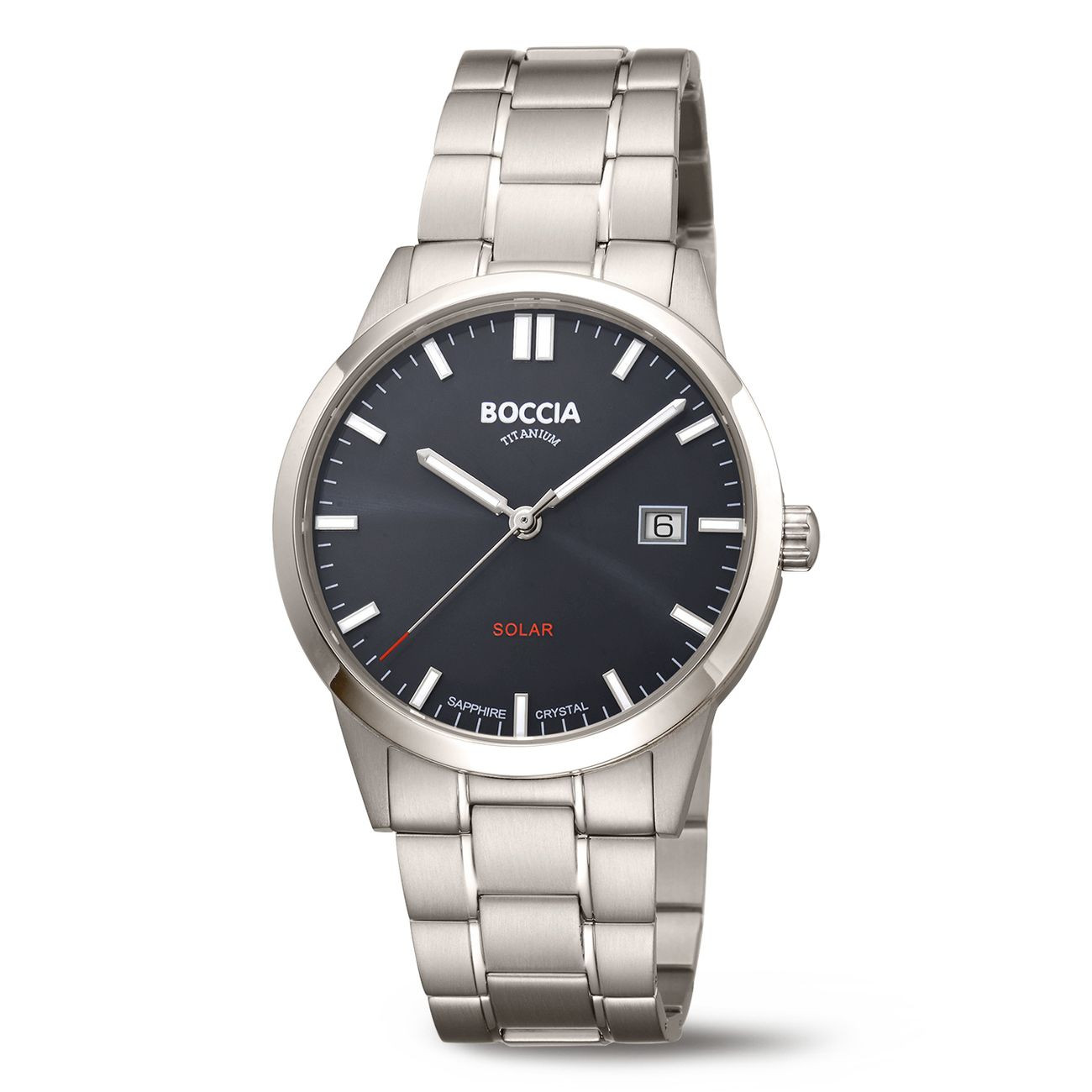 BOCCIA TITANIUM Herrenuhr "Solar" 3673-02 BOCCIA TITANIUM Herrenuhr "Solar" 3673-02
