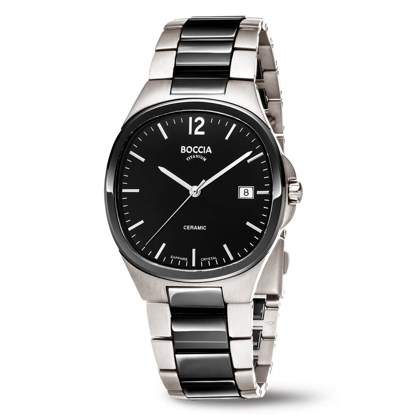 BOCCIA TITANIUM Herrenuhr "Ceramic" 3668-01 BOCCIA TITANIUM Herrenuhr "Ceramic" 3668-01