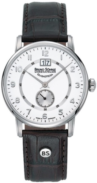 Uhrenarmband BRUNO SÖHNLE Atrium 17-13055-921, braun dunkel 20 mm, FS Uhrenarmband BRUNO SÖHNLE Atrium 17-13055-921, braun dunkel 20 mm, FS