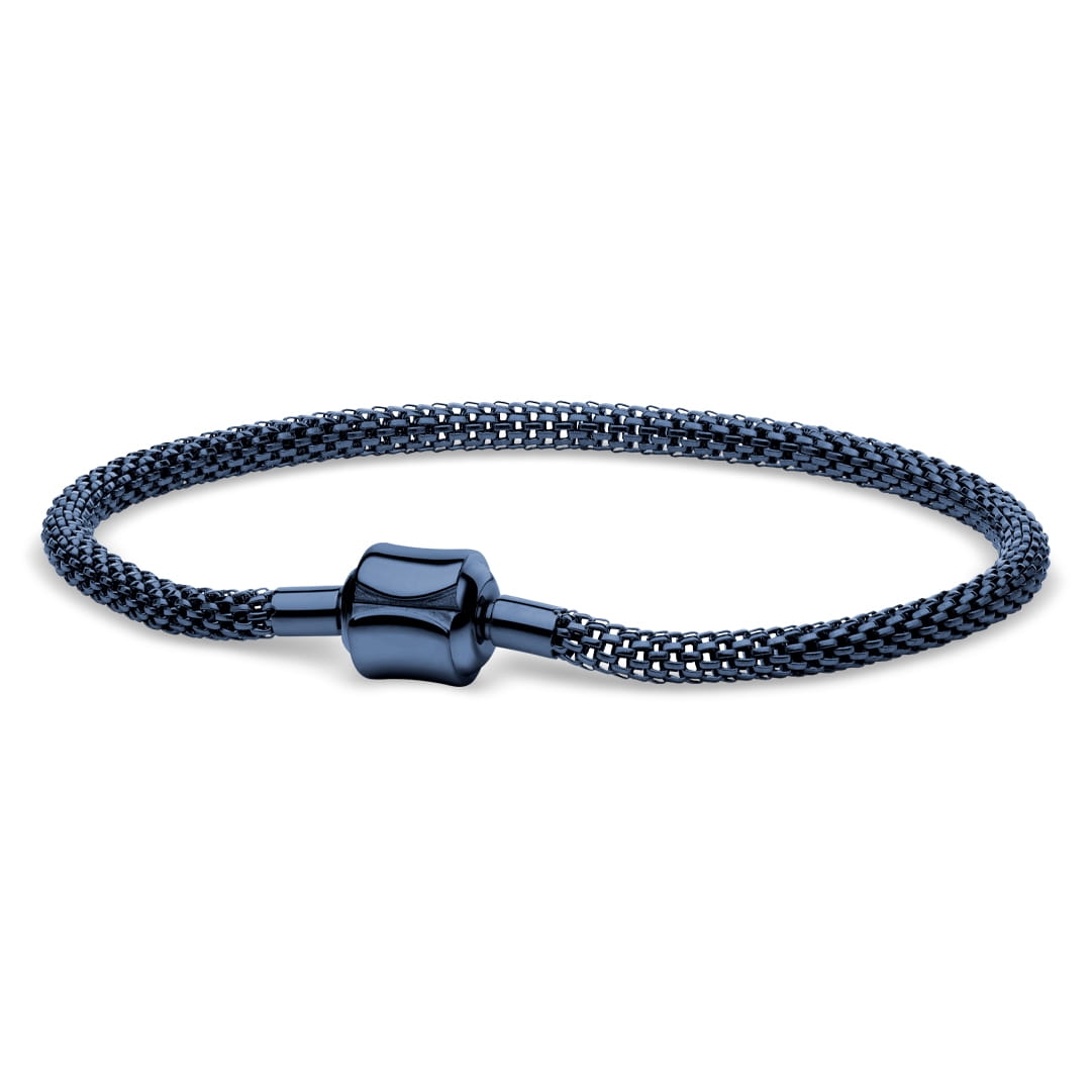 BERING Damenuhr "Classic" 12927-307-GWP, Set blau/silber