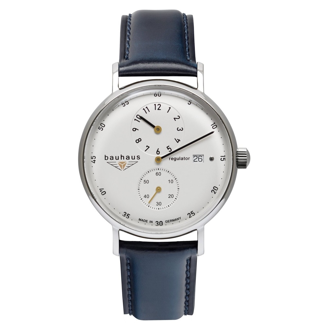Uhrenarmband BAUHAUS "Classic" 2126-1, blau 20 mm Uhrenarmband BAUHAUS "Classic" 2126-1, blau 20 mm