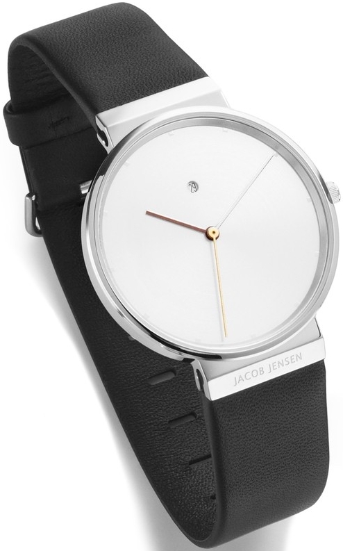 Uhrenarmband JACOB JENSEN "Dimension" 840, schwarz 19 mm