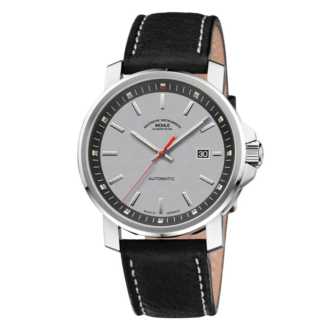 Uhrenarmband MÜHLE GLASHÜTTE "29er Big", M1-25-37-LB, schwarz 22 mm Uhrenarmband MÜHLE GLASHÜTTE "29er Big", M1-25-37-LB, schwarz 22 mm