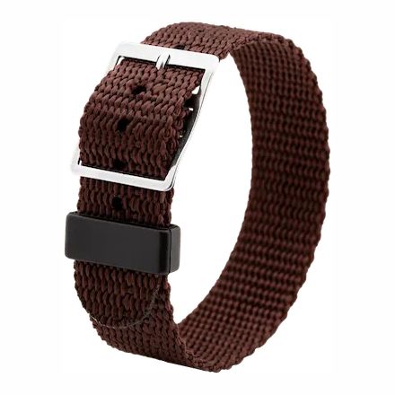 Nylonarmband Standard, braun, 356 Nylonarmband Standard, braun, 356