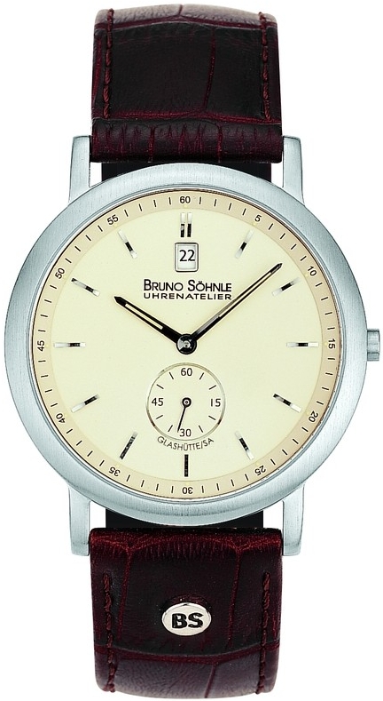Uhrenarmband BRUNO SÖHNLE "Prato" 17-13036-141, braun dunkel 20 mm Uhrenarmband BRUNO SÖHNLE "Prato" 17-13036-141, braun dunkel 20 mm
