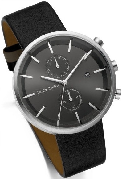 Uhrenarmband JACOB JENSEN "Linear" 620, schwarz 20 mm Uhrenarmband JACOB JENSEN "Linear" 620, schwarz 20 mm