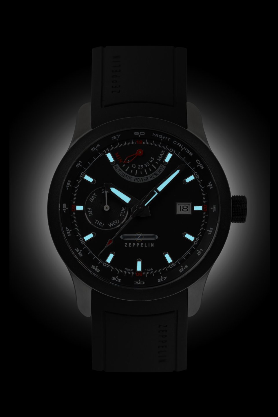 ZEPPELIN Herrenuhr "Night Cruise" 7262-2 ZEPPELIN Herrenuhr "Night Cruise" 7262-2