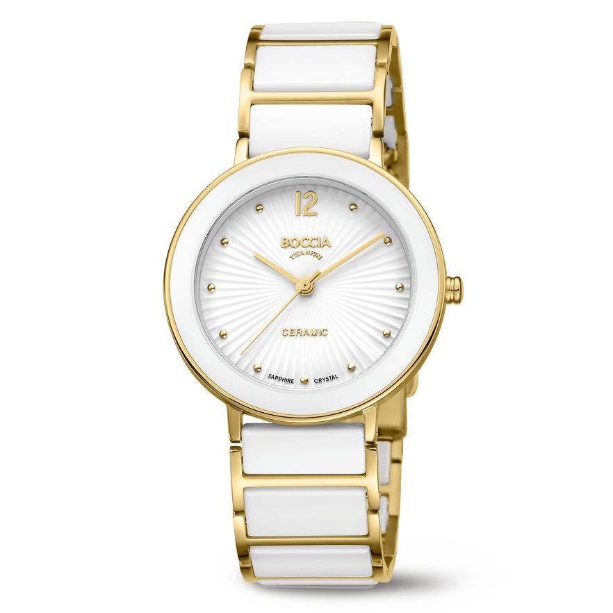 BOCCIA TITANIUM Damenuhr "Ceramic" 3331-05