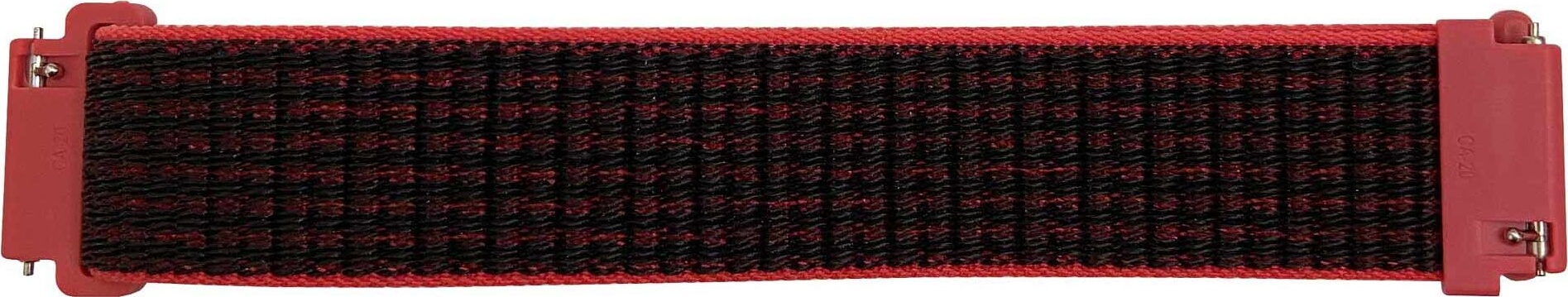 Klettband Easy-Click, rot-schwarz, 0726