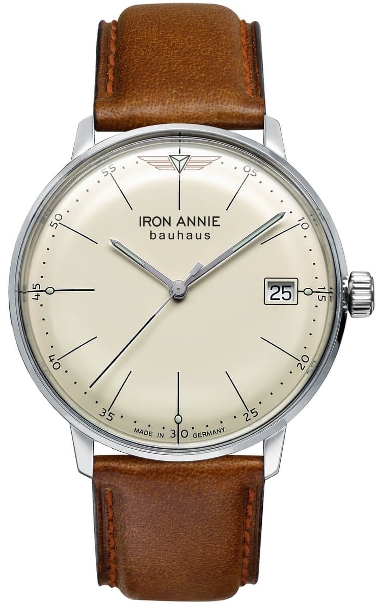 Uhrenarmband IRON ANNIE "BAUHAUS LADY", 5071-5, braun 18 mm Uhrenarmband IRON ANNIE "BAUHAUS LADY", 5071-5, braun 18 mm