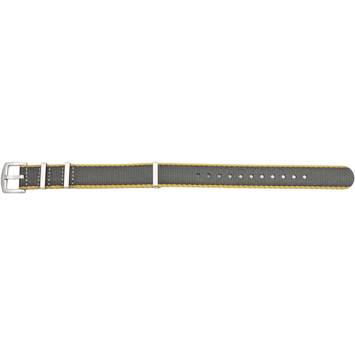 Nylonarmband NATO, olivgrün / ocker, 708