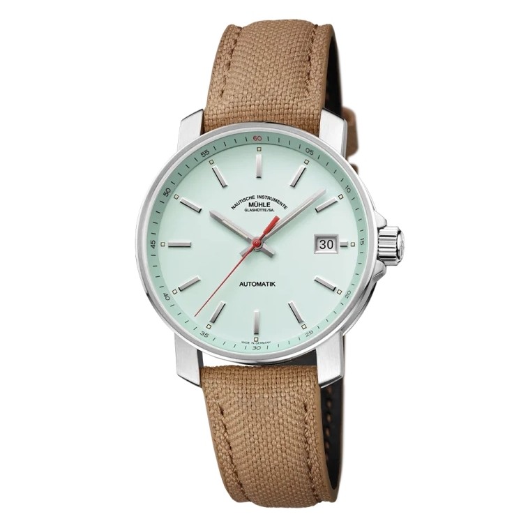 Uhrenarmband MÜHLE GLASHÜTTE "29er" M1-25-29-CB, sandfarben 18 mm Uhrenarmband MÜHLE GLASHÜTTE "29er" M1-25-29-CB, sandfarben 18 mm
