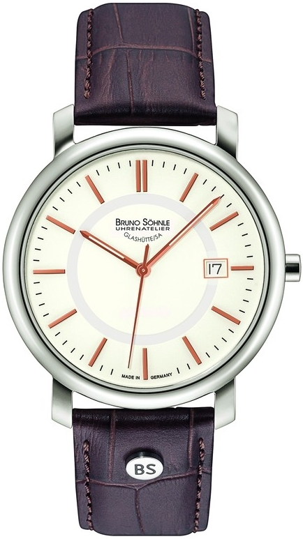 Uhrenarmband BRUNO SÖHNLE "Momento 2", 17-13142-245, braun dunkel 20 mm Uhrenarmband BRUNO SÖHNLE "Momento 2", 17-13142-245, braun dunkel 20 mm
