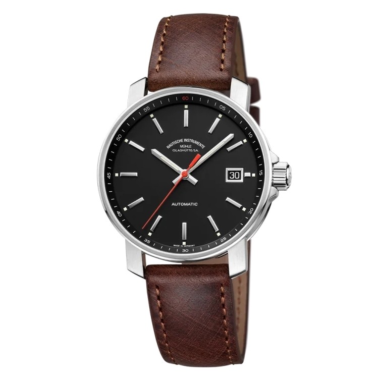 Uhrenarmband MÜHLE GLASHÜTTE "29er" M1-25-23-LB-2, braun 18 mm Uhrenarmband MÜHLE GLASHÜTTE "29er" M1-25-23-LB-2, braun 18 mm