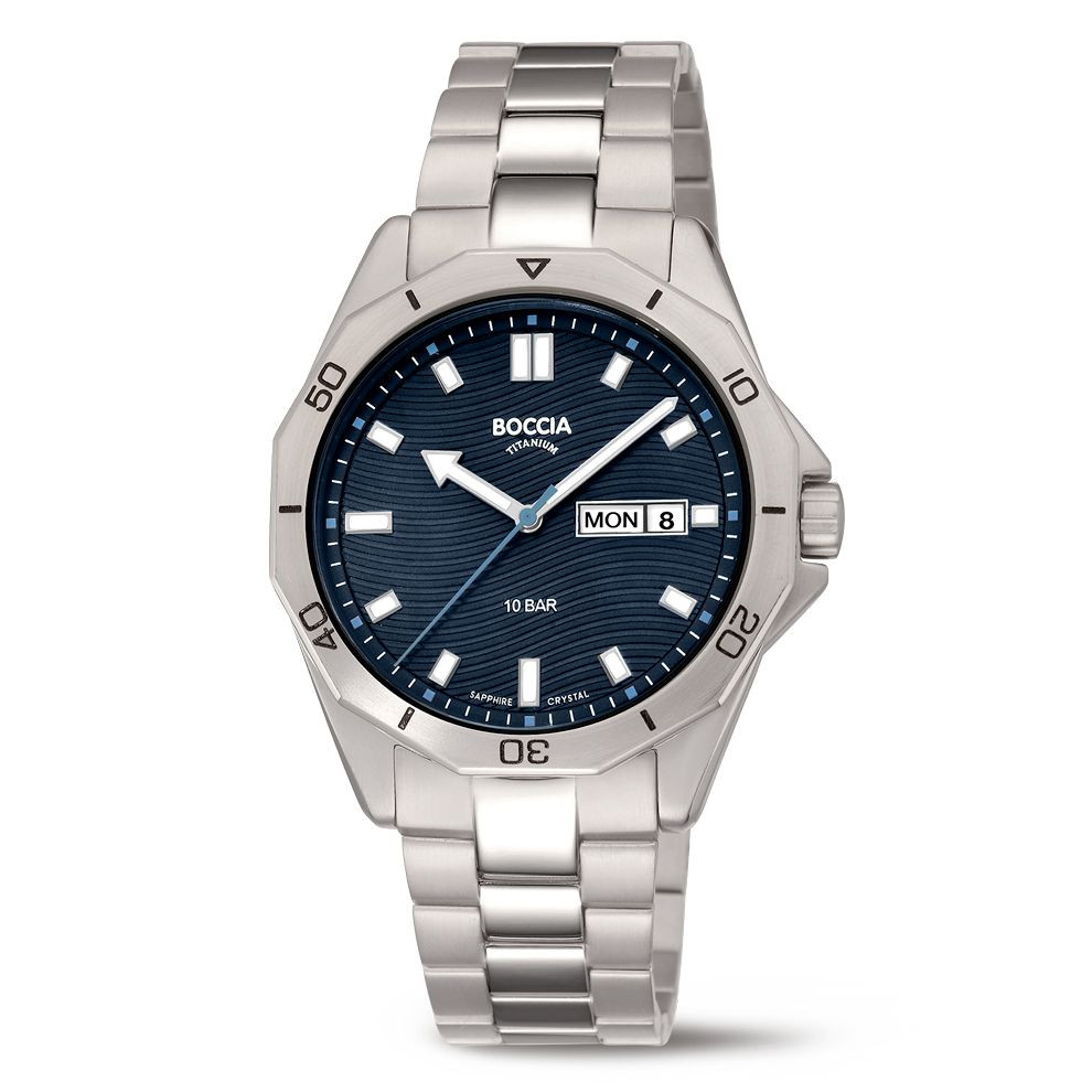 BOCCIA TITANIUM Herrenuhr "Sport" 3680-03