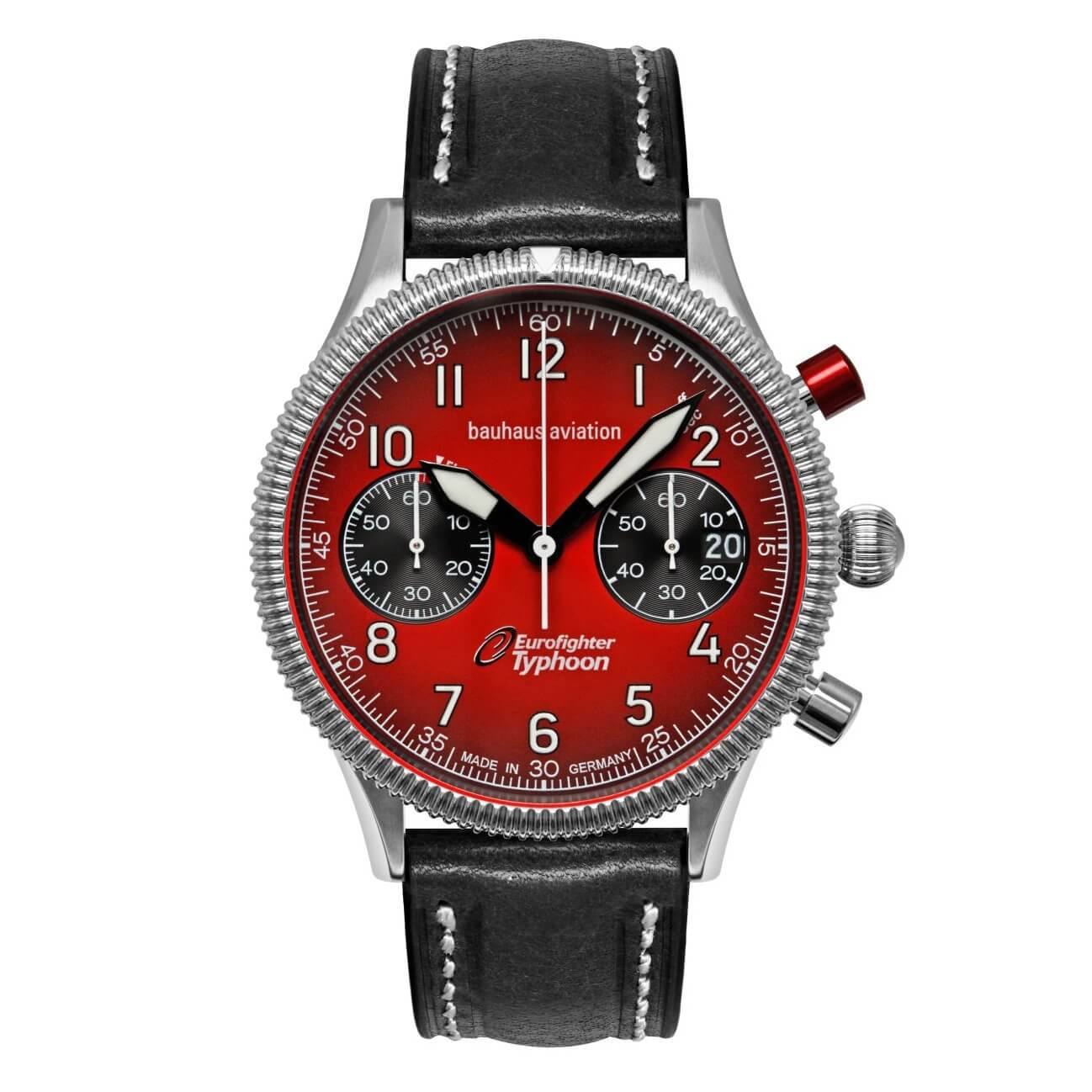 BAUHAUS Herrenuhr "Aviation Eurofighter" 2576-5 BAUHAUS Herrenuhr "Aviation Eurofighter" 2576-5