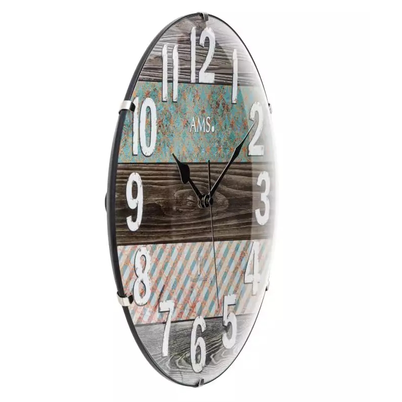 AMS Funk Wanduhr 5556