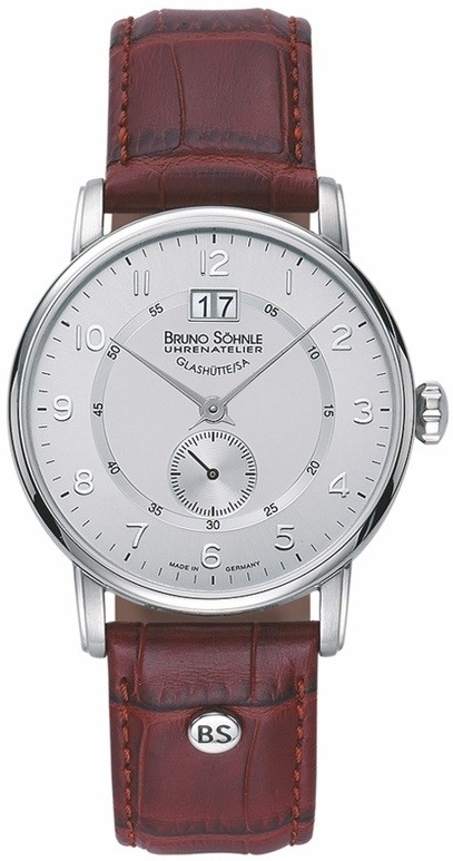 Uhrenarmband BRUNO SÖHNLE Atrium 17-13055-221, braun 20 mm, FS Uhrenarmband BRUNO SÖHNLE Atrium 17-13055-221, braun 20 mm, FS