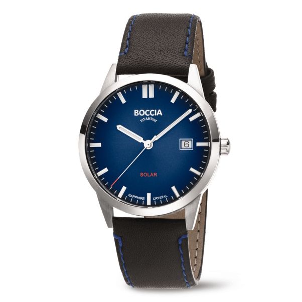 BOCCIA TITANIUM Herrenuhr "Solar" 3673-01 BOCCIA TITANIUM Herrenuhr "Solar" 3673-01