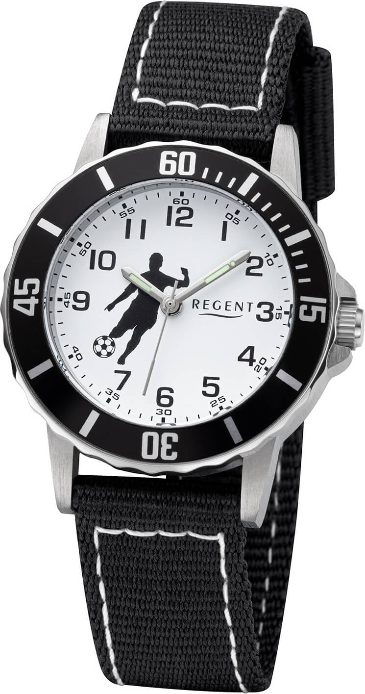 REGENT Kinderuhr F-1374, mit Fußballer