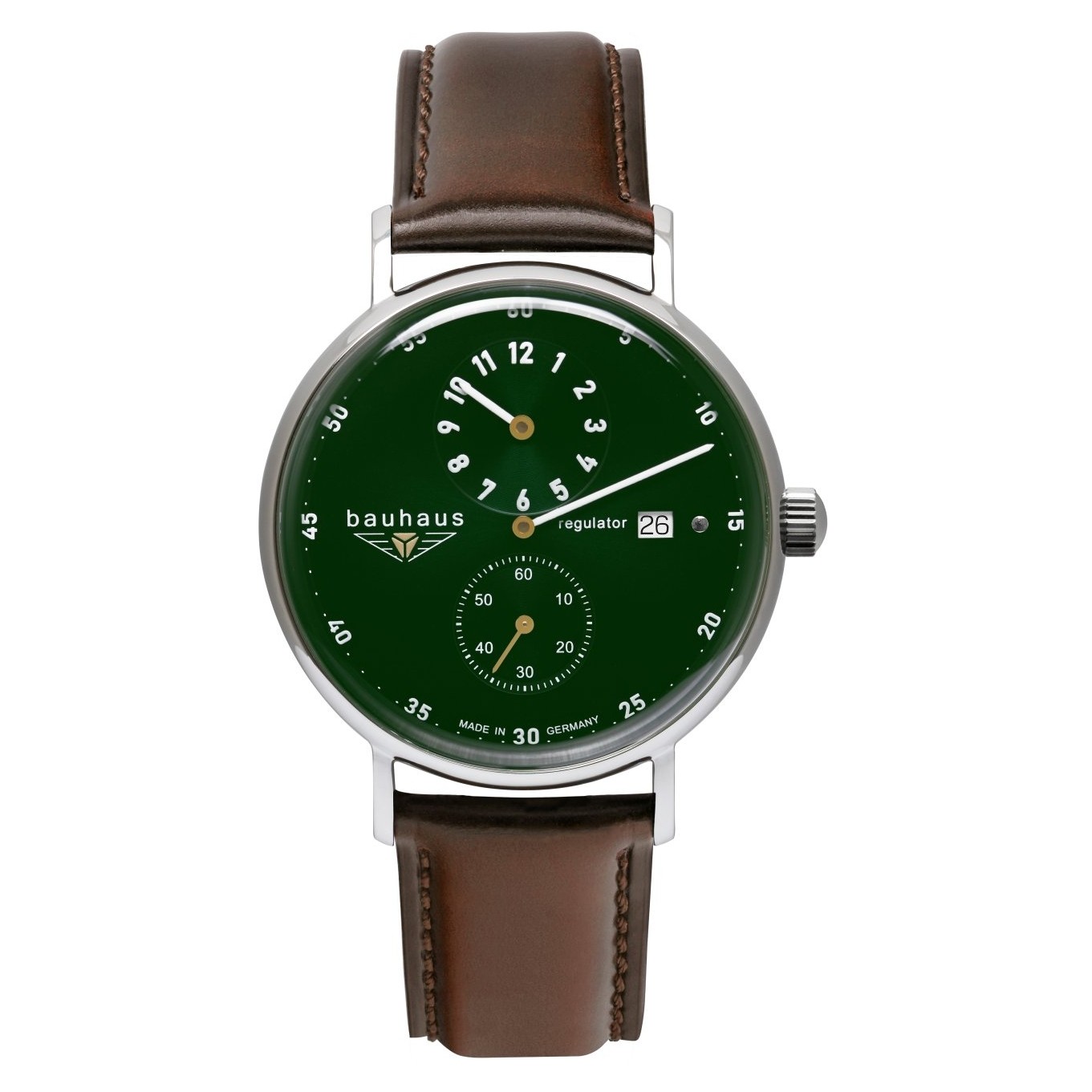 Uhrenarmband BAUHAUS "Classic" 2126-4, braun 20 mm Uhrenarmband BAUHAUS "Classic" 2126-4, braun 20 mm