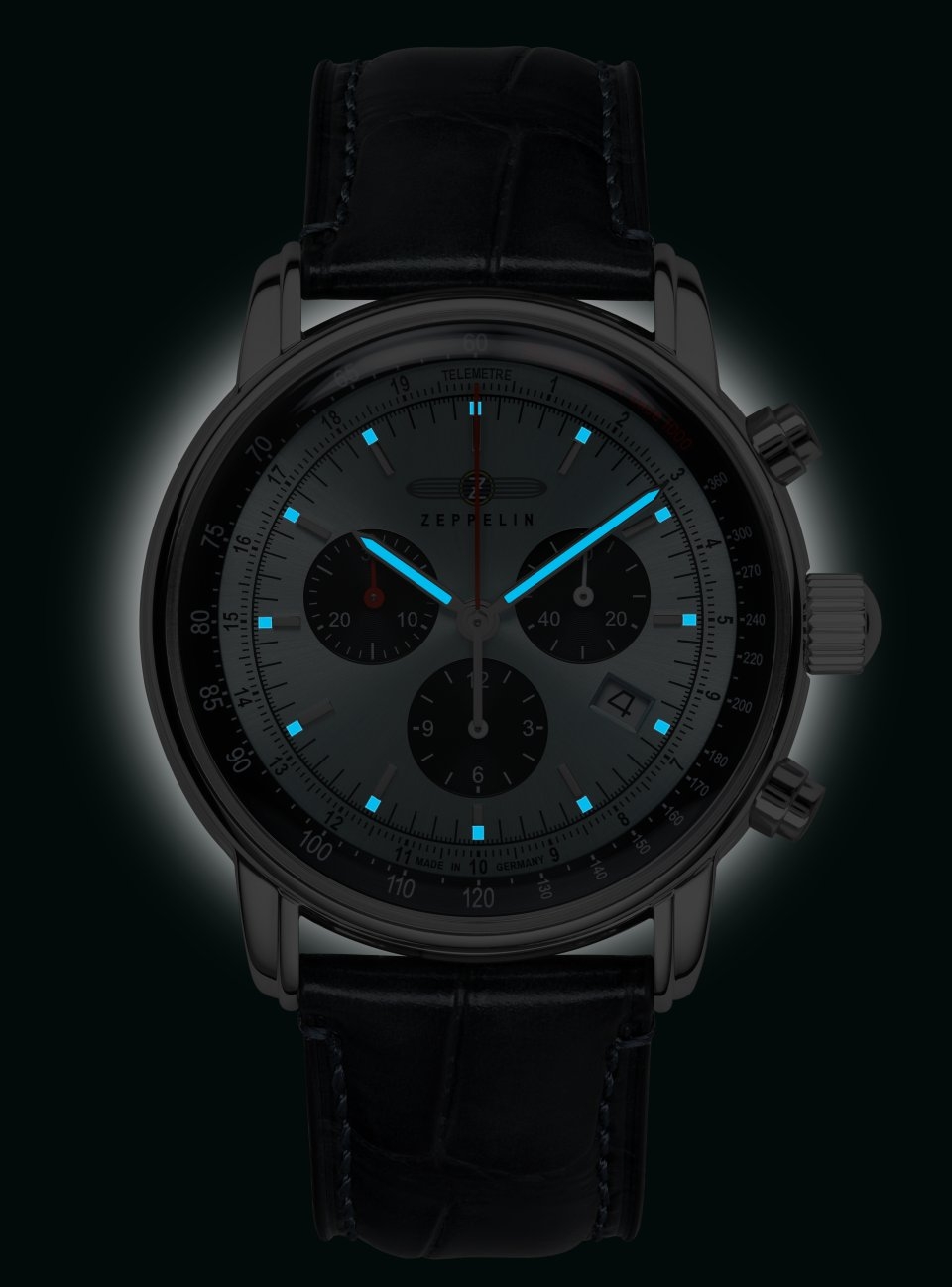 ZEPPELIN Herrenuhr "LZ 14 Marine", 8886-2 ZEPPELIN Herrenuhr "LZ 14 Marine", 8886-2
