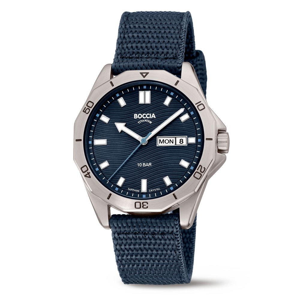 BOCCIA TITANIUM Herrenuhr "Sport" 3680-01