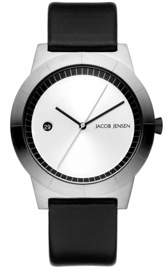Uhrenarmband JACOB JENSEN "Ascent" 140, schwarz 20 mm Uhrenarmband JACOB JENSEN "Ascent" 140, schwarz 20 mm