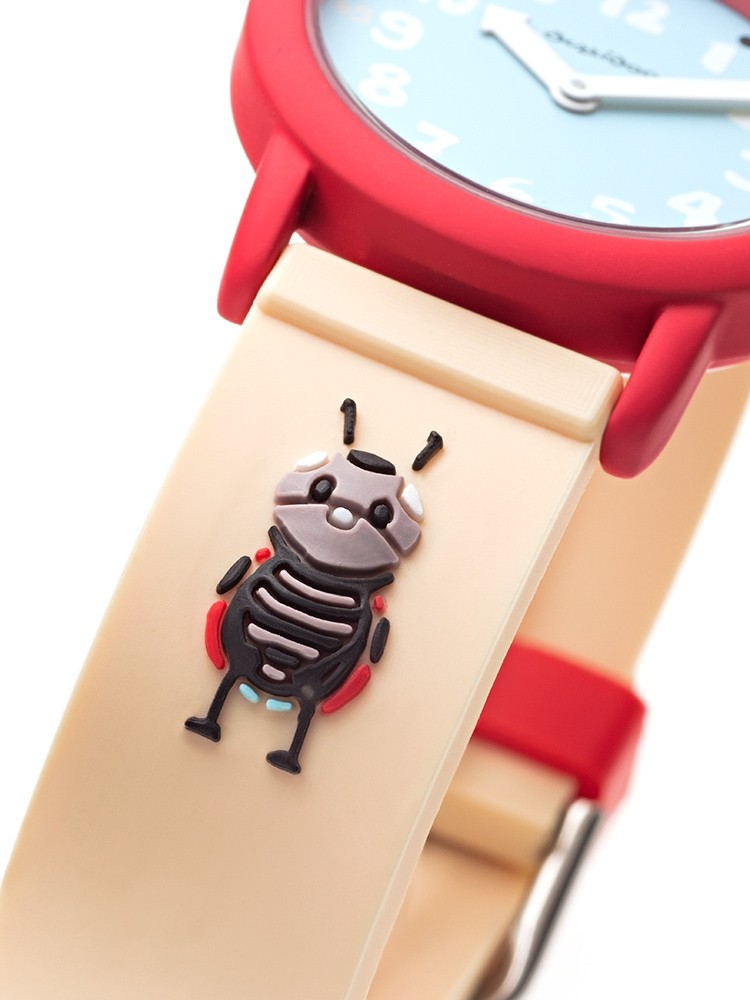 DUZZIDOO Kinderuhr Marienkäfer