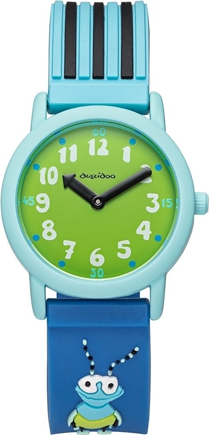 DUZZIDOO Kinderuhr mit hellblauen Käfer DUZZIDOO Kinderuhr mit hellblauen Käfer