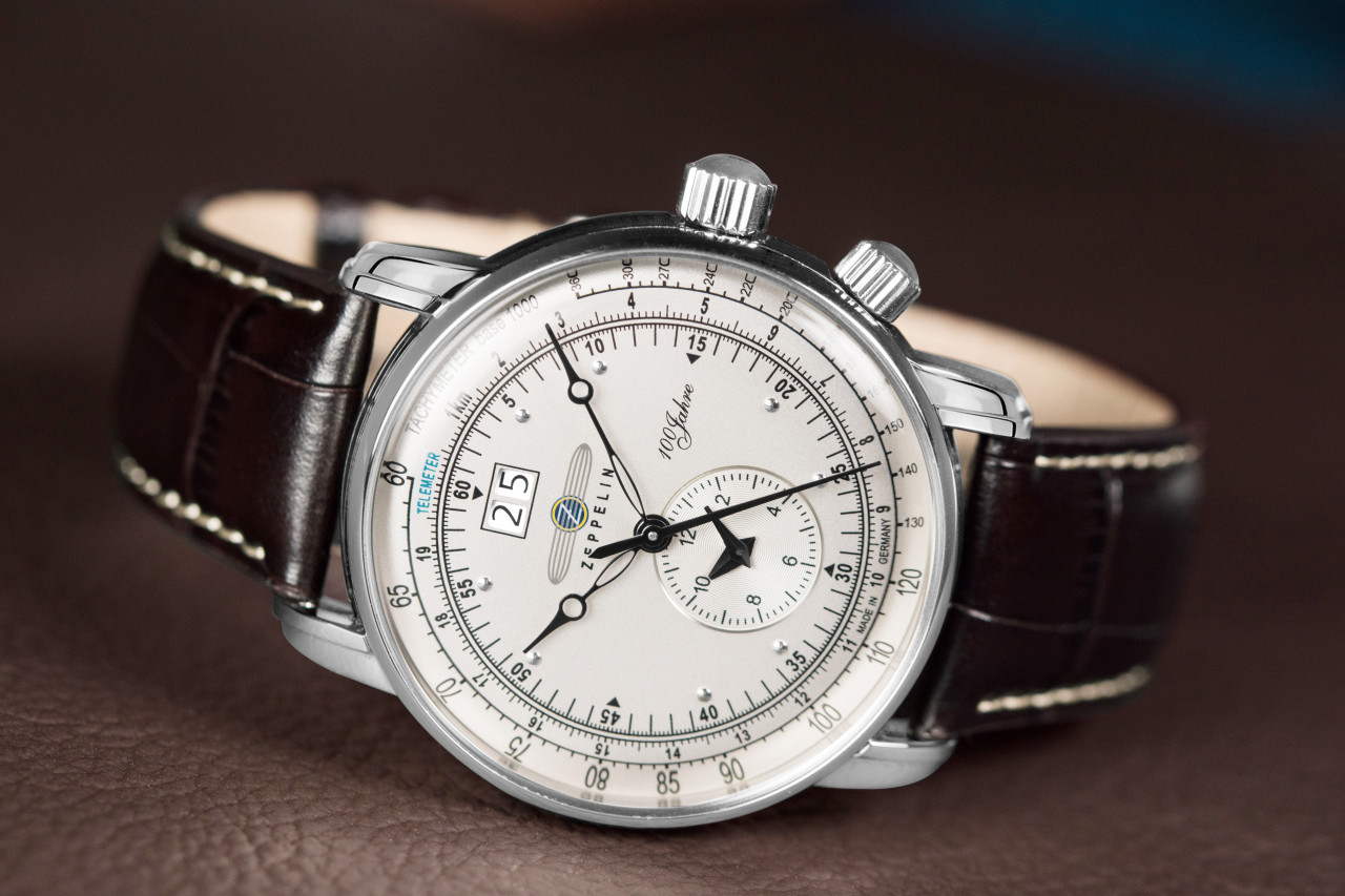 ZEPPELIN Herrenuhr "100 Jahre Zeppelin, ED. 1", 7640-1 ZEPPELIN Herrenuhr "100 Jahre Zeppelin, ED. 1", 7640-1