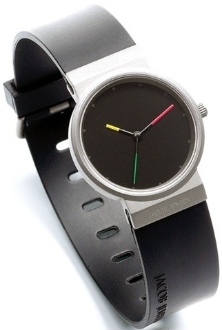 Uhrenarmband JACOB JENSEN "Titanium" 650, schwarz 17 mm Uhrenarmband JACOB JENSEN "Titanium" 650, schwarz 17 mm
